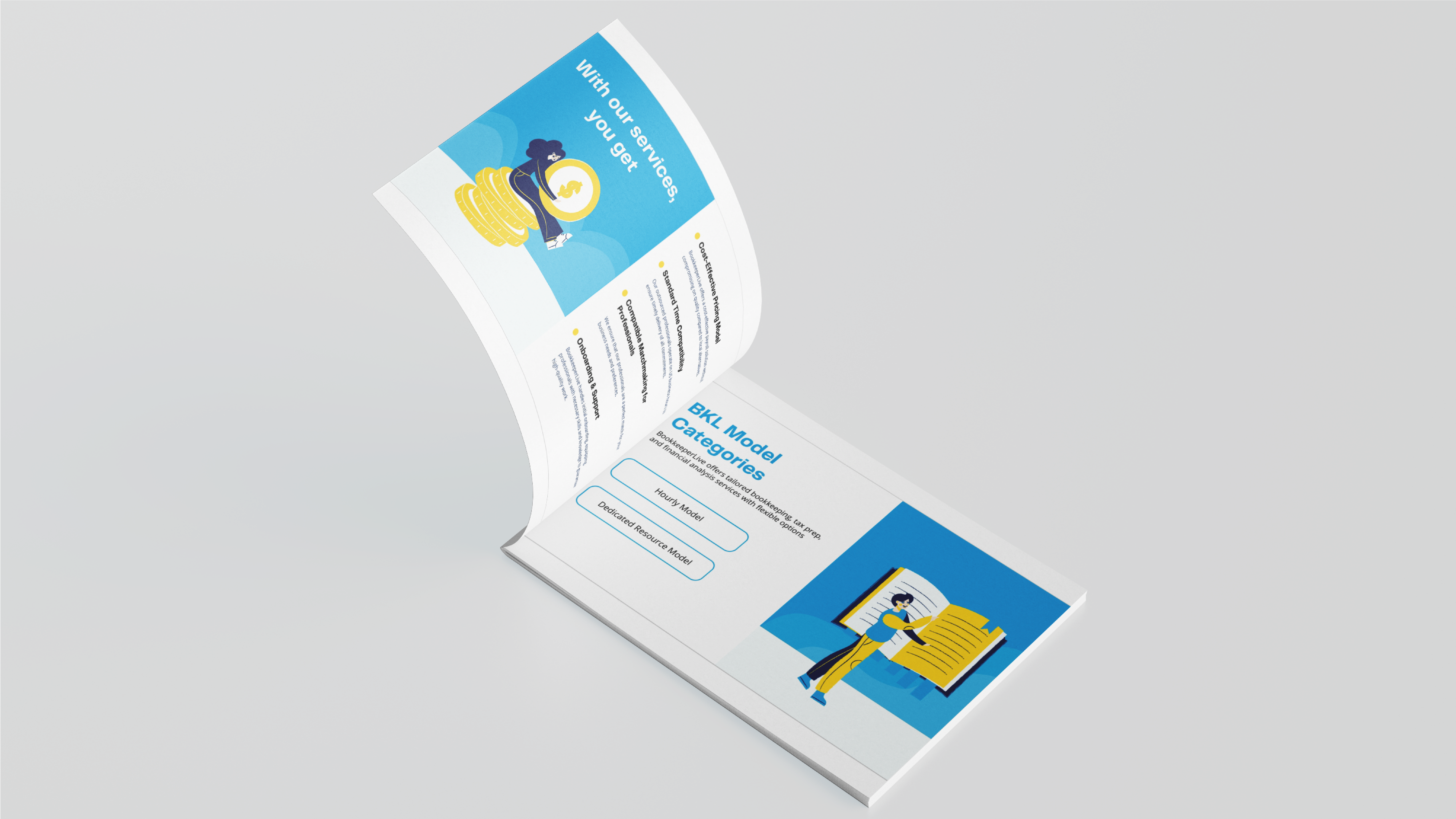 BookkeeperLive Brochure Design